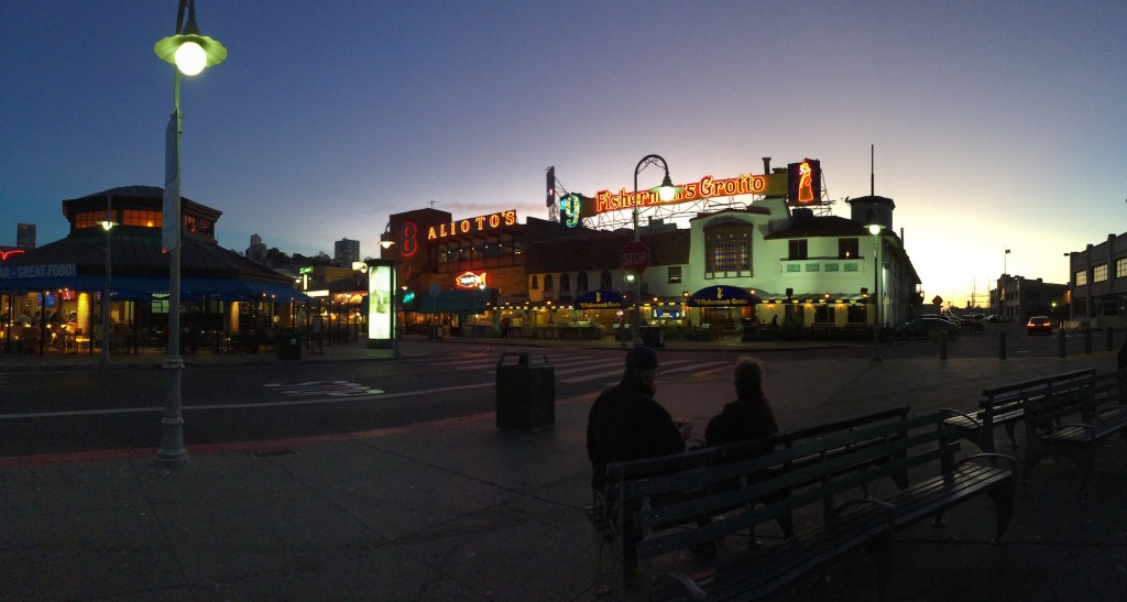 Fisherman's Wharf in the afternoon.
