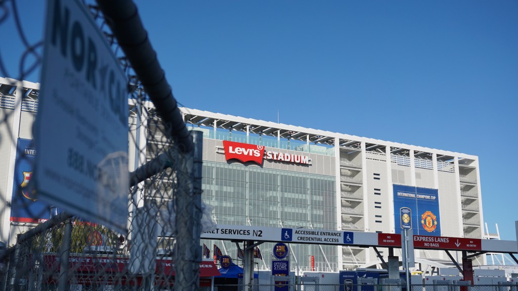 Levi's Stadium, the homebase of NFL's San Francisco 46ers.
